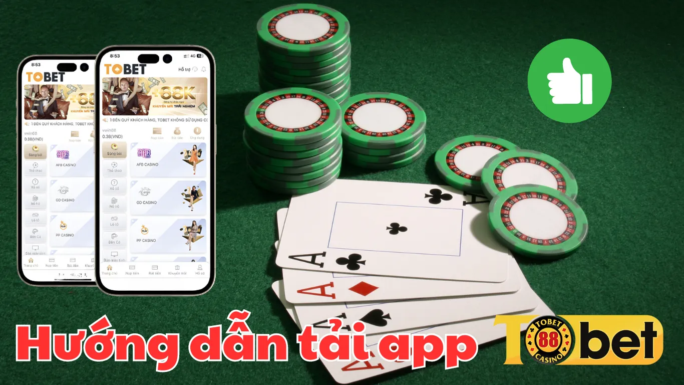 Hướng dẫn tải app tobet88